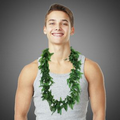 Fake Fern Leaf Leis